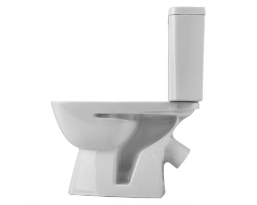 НЕО ЛАЙТ Унитаз-компакт, косой выпуск, 2-х режимная арматура, сиденье тонкое дюропласт Soft-close, C