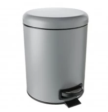 Ведро с крышкой 5 л FIXSEN серый (FX-34024K)