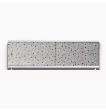 КЛАССИК Экран для ванны 150 см, полистирол,(чёрный лютик-052), ALAVANN