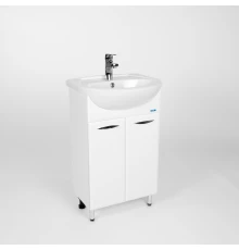 Тумба под раковину VIANT ПРАГА 55 напольная белый (VPRA55ER-T2ST)