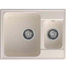 GranFest QUARZ (ECO-09) Мойка 1.5-чаш. 620*480 (белый)