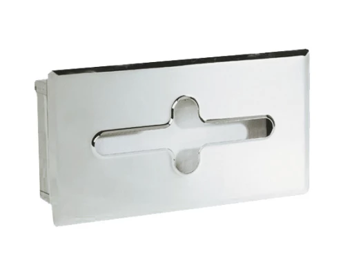 Диспенсер для салфеток встраиваемый, из хромированной стали глянцевой 04025.B