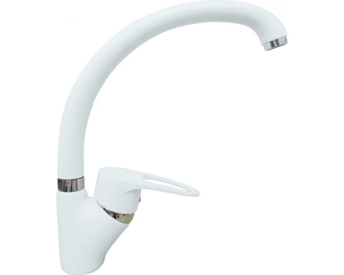 GF Смеситель для кухни, выс.пов.излив 204мм(к/40), р/ОД, иней, GF-