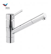 ГОРОД Смеситель для мойки с вытяжным изливом, одноручный, одноручный, СЛАВЕН, Д22