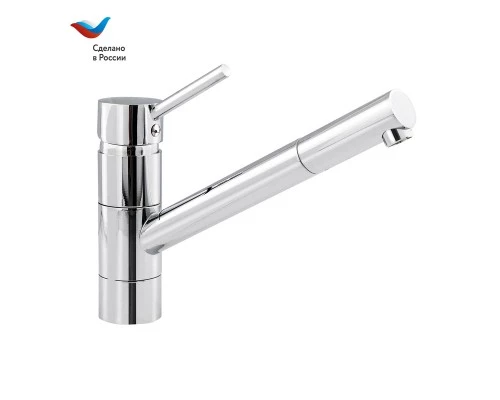 ГОРОД Смеситель для мойки с вытяжным изливом, одноручный, одноручный, СЛАВЕН, Д22
