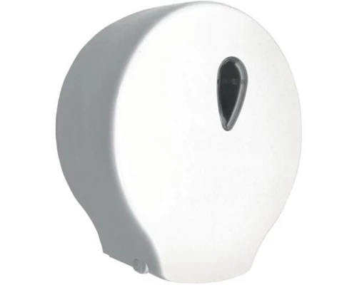 Диспенсер для туалетной бумаги пластмассовый белый