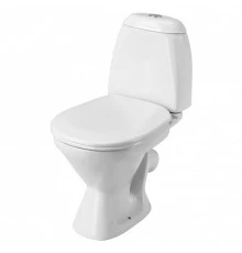 РИМИНИ Унитаз-компакт (эконом), 2-х режимная арм., сиденье полипроп., САНТЕК
