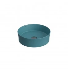 Раковина Ego SL накладная, Ø 38 см,  круглая, темно-синий матовый, BERGES