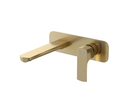 Ursus Смеситель для умывальника встраиваемый, матовое золото, LM, LM7226BG