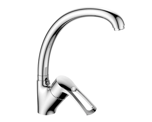 T40 Смеситель для кухни, выс.пов.излив 204мм, р/ОД, хром, ROS, T40-23