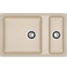 GRANFEST Мойка композит LEVEL , GF-LV-760K , 1,5-чаши 760*500, кашемир