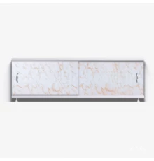 КЛАССИК Экран для ванны 150 см, полистирол,(коричневый камень-026), ALAVANN