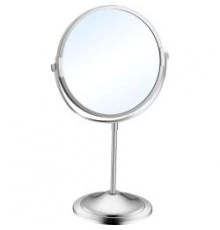Зеркало косметическое  настольное круглое двустороннее