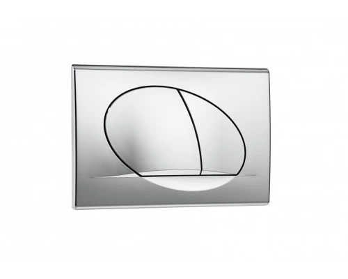 In-Wall Клавиша для инсталляции, двойная 42B, хром глянец. ROCA