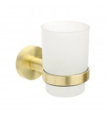 Подстаканник одинарный золото-сатин FIXSEN Comfort Gold FX-87006)