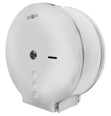 Диспенсер для туалетной бумаги Nofer круглый из нержавеющей стали глянцевый 280*272*115