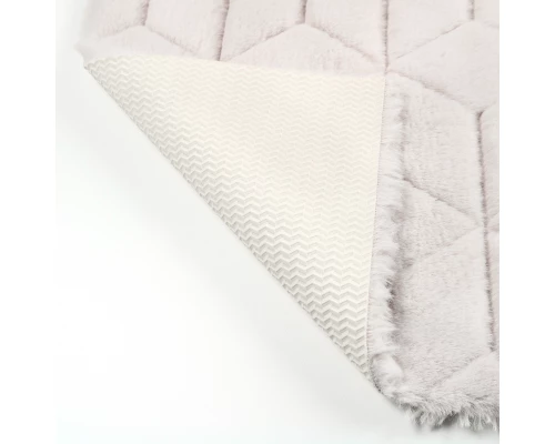 Коврик для ванной 1-ый Fixsen DIAMONT, FX-9050A, бежевый, 70х120 см