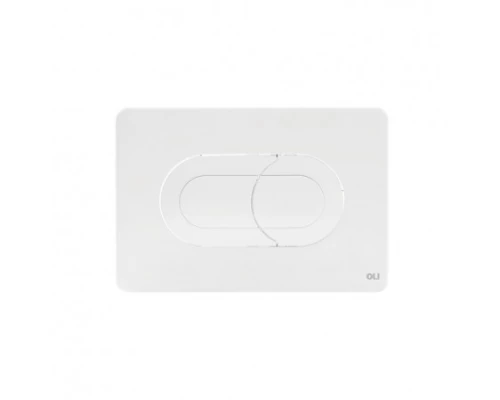 640081 Панель пневм. двойная SALINA, пластик, белый, OLI