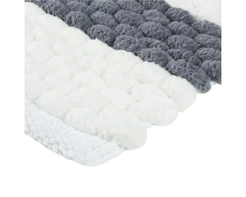 Коврик для ванной 1-ый Fixsen AMBER, FX-8040X, mix (синий+красный+белый), 50х80см 