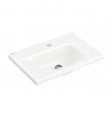 Раковина Small, встраиваемая, 45х31 см, прямоугольная, белый глянец, BERGES