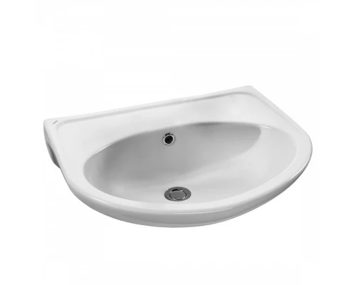 БОРЕАЛЬ Умывальник б/отв 60 см., хр.кольцо, крепление, САНТЕК