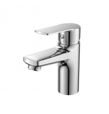 DR22 Смеситель для раковины, монолит.излив 109мм, р/ОД, хром, DR, DR22011