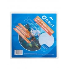 ERLIT Душ верхний 250 мм без подсветки белый, в блистере