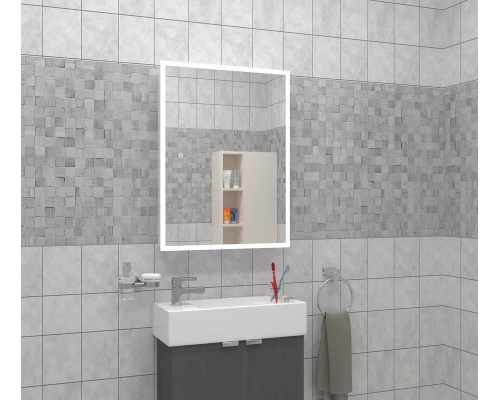 Зеркало-шкаф Reflex LED 500х800 с датчиком движения