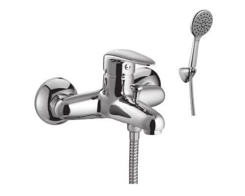 Pramen Смеситель для ванны, монолит.излив 155мм, р/ОД, хром, LM, LM3302C