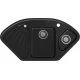 GRANFEST Мойка композит CORNER  GF-C--1040E угловая 1039*560мм  черный  арт.GF-
