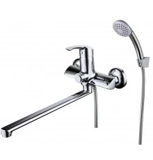 Plus_Strike Смеситель для ванны, плоск.пов.излив 300мм, р/ОД, хром, LM, LM1157C