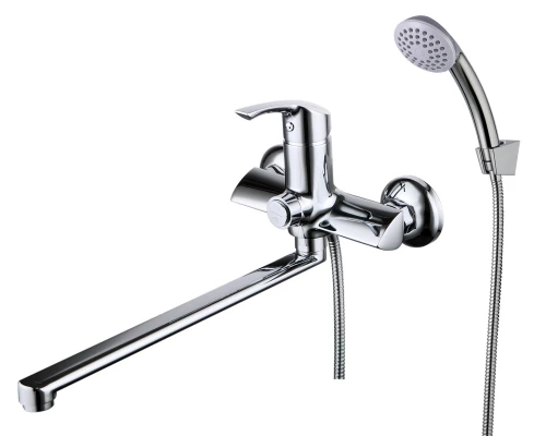 Plus_Strike Смеситель для ванны, плоск.пов.излив 300мм, р/ОД, хром, LM, LM1157C