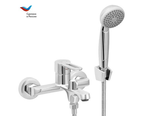 ГОРОД Смеситель для ванны с коротким литым изливом, одноручный, СЛАВЕН, Т30