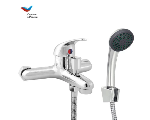 ПРОРАБ Смеситель для ванны с литым изливом, одноручный, СЛАВЕН, П30