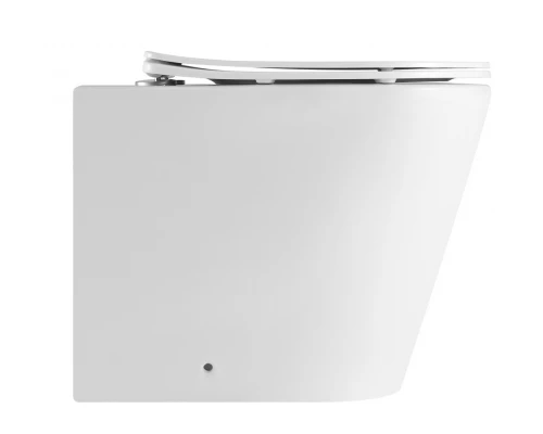 Унитаз приставной IBERICA BLANCA BURGOS ALTO Tornado белый (IB.BRA.334.1B1)