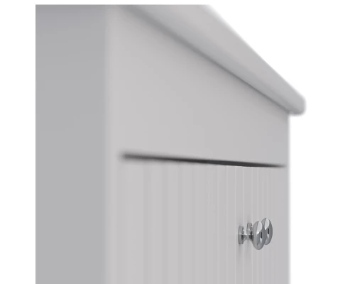 Тумба Lemark ROMANCE 100 см под 1 раковину, подвесная/напольная, 3-х дверная, цвет корпуса, фасада: 