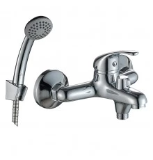 A35 Смеситель для ванны, монолитный излив 145мм, р/ОД, хром, ROS, A35-30