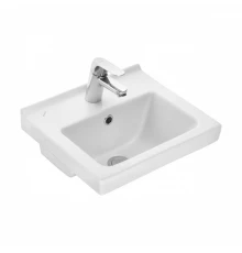 Умывальник Визит-40 (405х355) с переливом белый SANTERI