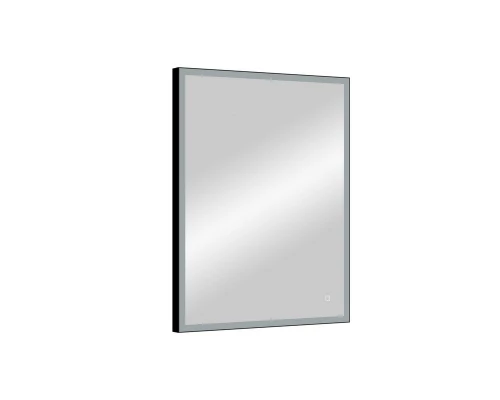Зеркало "Solid Black LED" 600х800, реверсивное крепление