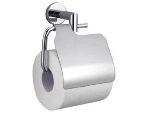 Держатель для туалетной бумаги с крышкой Line глянец