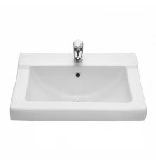 Умывальник "Орион" 57,2см. с отв., с переливом (хром. кольцо) 1 сорт SANTERI