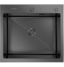 Кухонная мойка TOKITO OKA врезная 60х50 см графит (TOK-OKA-6050-GF)