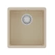 Кухонная мойка Lemark SINARA 400-U подстольного монтажа из кварцгранита, Бежевый