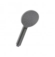 Лейка душевая 3-функциональная диам.120х260 мм, графит, LM,  LM8122GM