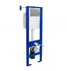 АТОМ 410  кнопка матовый хром, BERGES