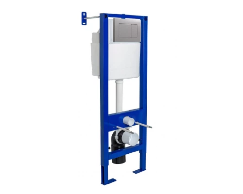 АТОМ 410  кнопка матовый хром, BERGES