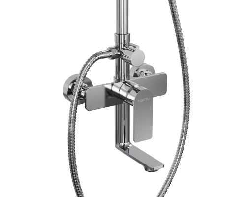 Душевая система TOKITO RAIN хром (TOK-RAI-1021)