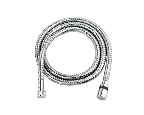 Шланг душевой двухзагибный 1,5 м, TURN-FREE, стальной, хром. LEMARK