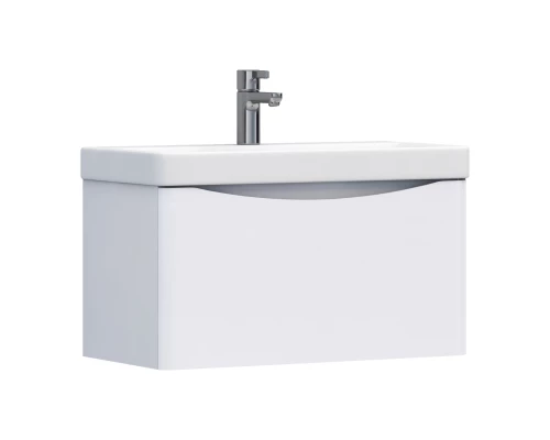Тумба Glem 70, подвесная, 1 ящ., белая (под раковину Glem 70) VIGO