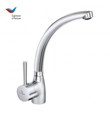 ГОРОД Смеситель для мойки с высоким изливом, одноручный, СЛАВЕН, Д22